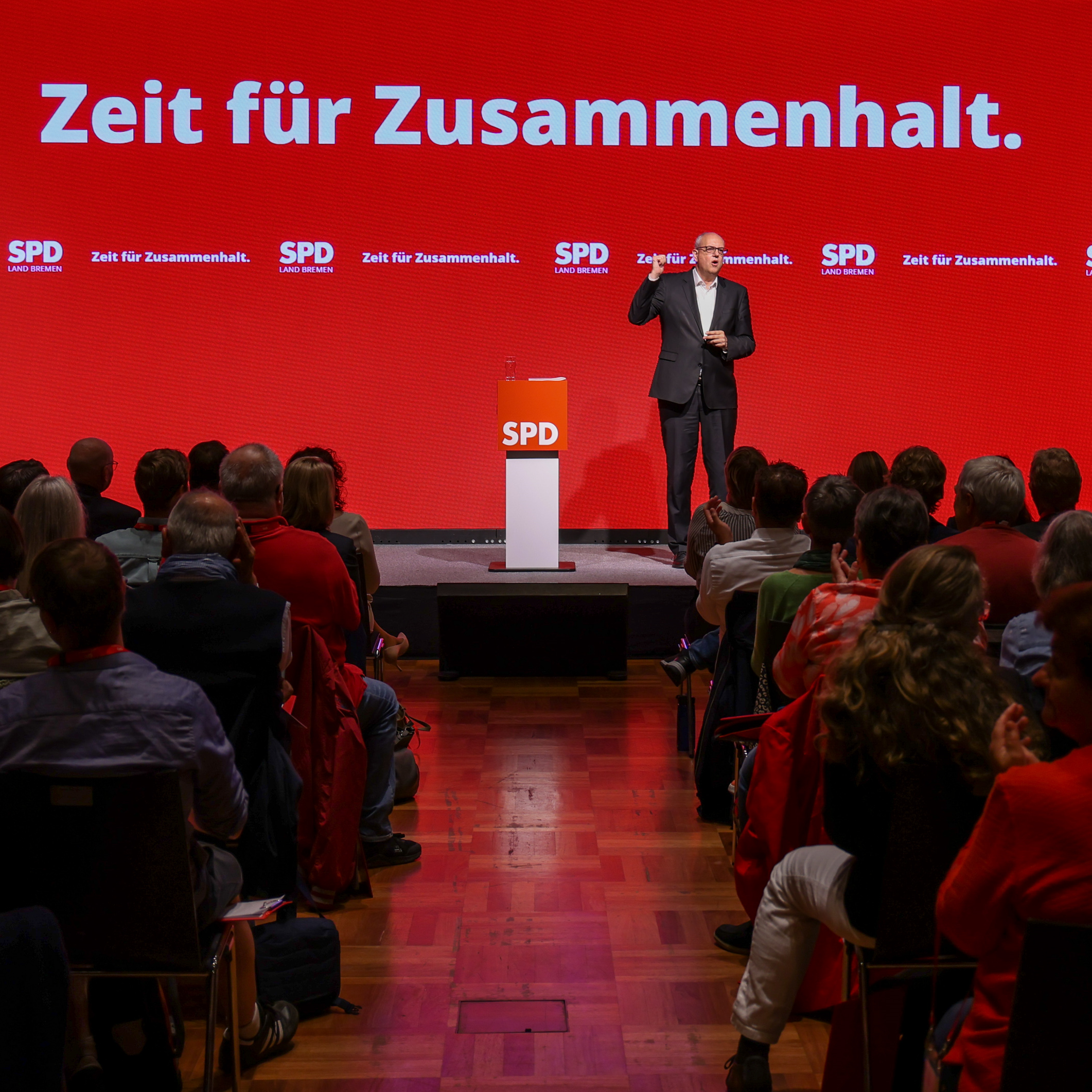Andreas Bovenschulte auf dem Landesparteitag am 10. September 2022_Focke Strangmann